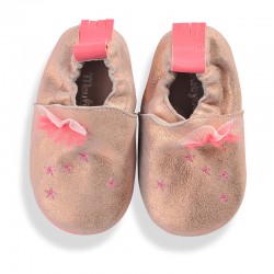Tartempois Etoiles Scarpine in Cuoio 0-6 M