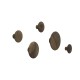 Appendiabiti Dots Set 5 Pz Rovere Muuto