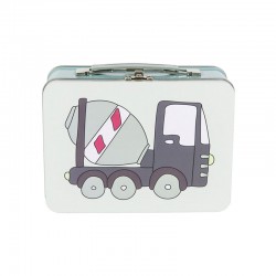 Lunch Box Metal Village Boy