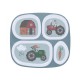 Piatto 4 scomparti Farm Boy Sebra