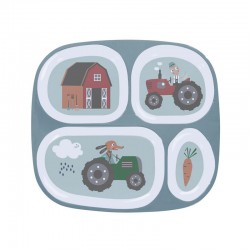 Piatto 4 scomparti Farm Boy
