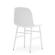 Sedia Form Chair Steel bianco Normann Copenhagen
