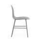 Sedia Form Chair Steel grigio Normann Copenhagen
