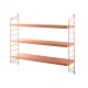String Pocket Frassino Bianco String Furniture