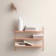 String Pocket Frassino Bianco String Furniture