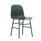 Sedia Form Chair Steel Verde Normann Copenhagen