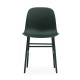 Sedia Form Chair Steel Verde Normann Copenhagen