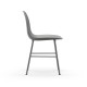 Sedia Form Chair Chrome Grigia Normann Copenhagen