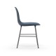 Sedia Form Chair Chrome Blu Normann Copenhagen