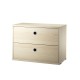Cassettiera L 58 cm String Furniture