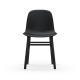 Sedia Form Chair Gambe in Rovere Verniciato Nero Normann Copenhagen