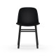 Sedia Form Chair Gambe in Rovere Verniciato Nero Normann Copenhagen