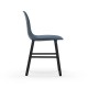 Sedia Form Chair Gambe in Rovere Verniciato Nero Normann Copenhagen