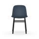 Sedia Form Chair Gambe in Rovere Verniciato Nero Normann Copenhagen