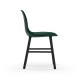 Sedia Form Chair Gambe in Rovere Verniciato Nero Normann Copenhagen