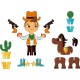 Kroom Puzzle 3D Cowboy freshdesign Kids