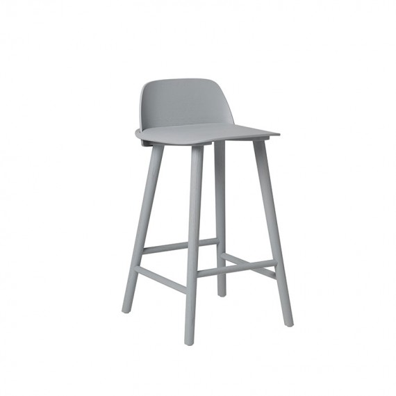 Sgabello Nerd Barstool Rovere H 65 cm Muuto