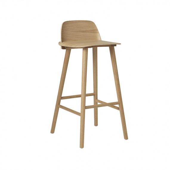 Sgabello Nerd Barstool H 75 cm Muuto