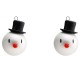 Palline di Natale Rosse - Set 2 PZ Hoptimist