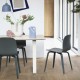 Sedia Visu Chair Rovere e Bianco Muuto