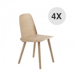 Sedia Nerd Chair Rovere
