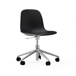 Sedia Girevole Form Chair Swivel Alluminio