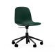 Sedia Girevole Form Chair Swivel Alluminio Nero Normann Copenhagen