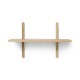 Sector Shelf Brass Brackets ferm LIVING