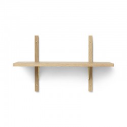 Sector Shelf Brass Brackets