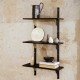 Sector Shelf Triple Brass Brackets ferm LIVING