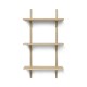 Sector Shelf Triple Brass Brackets ferm LIVING