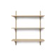 Sector Shelf Triple Brass Brackets ferm LIVING