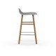 Sgabello Grigio Form Barstool Rovere 65 cm Normann Copenhagen