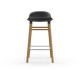 Sgabello Nero Form Barstool Rovere 65 cm Normann Copenhagen