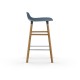 Sgabello Blu Form Barstool Rovere 65 cm Normann Copenhagen