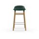 Sgabello Verde Form Barstool Rovere 65 cm Normann Copenhagen