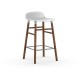 Sgabello Bianco Form Barstool Noce 65 cm Normann Copenhagen
