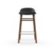 Sgabello Nero Form Barstool Noce 65 cm Normann Copenhagen