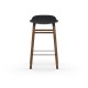 Sgabello Nero Form Barstool Noce 65 cm Normann Copenhagen