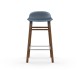 Sgabello Blu Form Barstool Noce 65 cm Normann Copenhagen