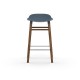 Sgabello Blu Form Barstool Noce 65 cm Normann Copenhagen