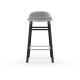Sgabello Form Barstool Struttura Gambe Nero 65 cm Normann Copenhagen