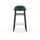 Sgabello Form Barstool Struttura Gambe Nero 65 cm Normann Copenhagen