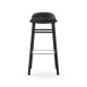 Sgabello Form Barstool H 75 cm Struttura Gambe Nera Normann Copenhagen