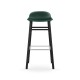 Sgabello Form Barstool H 75 cm Struttura Gambe Nera Normann Copenhagen