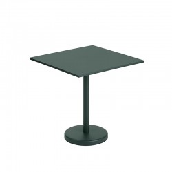 Linear Steel Café Table 70x70 cm