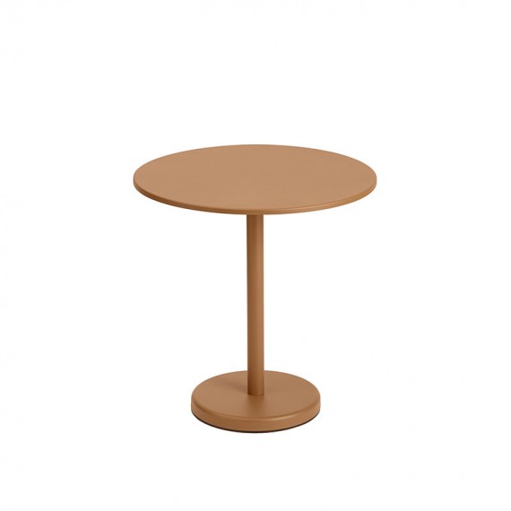 Linear Steel Café Table Ø 70 cm Muuto