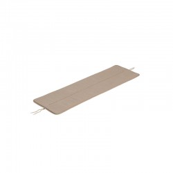 Linear Steel Bench Cuscino