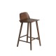 Sgabello Nerd Barstool Rovere H 65 cm Muuto