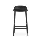 Sgabello Nero Form Barstool Metallo Normann Copenhagen